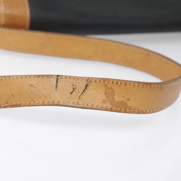 DIOR Shoulder Bag Pvc Black Gold - Picture 9 of 13